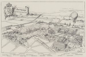 Antwerp International Exposition, 1894 by French School